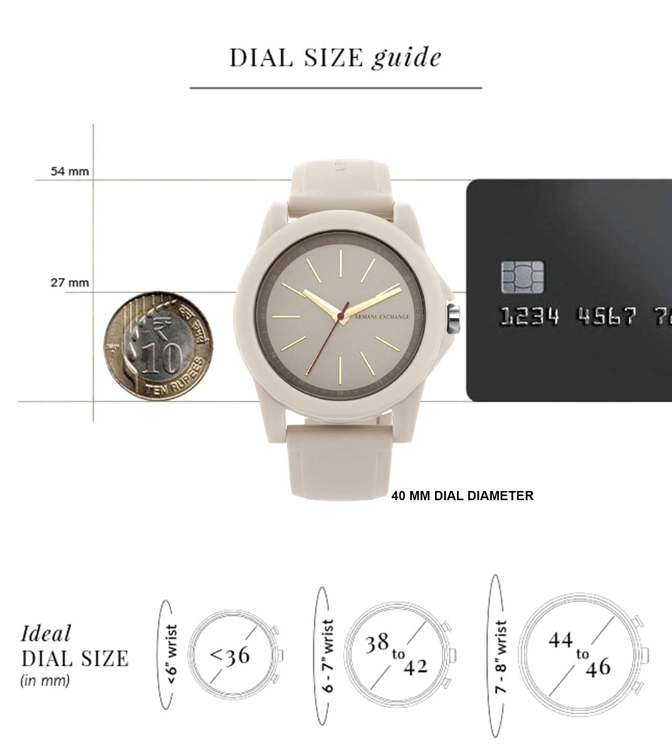 AX4375 | ARMANI EXCHANGE Lady Banks Analog Watch for Women