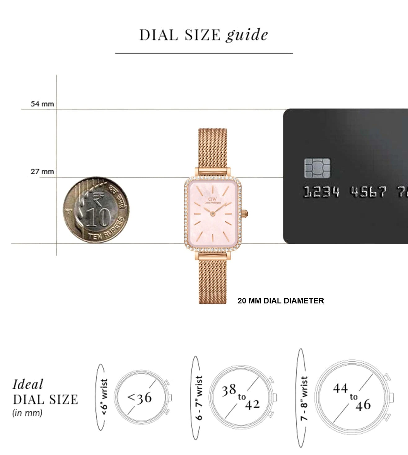 DW00100669K | DANIEL WELLINGTON Bezel Analog Watch for Women