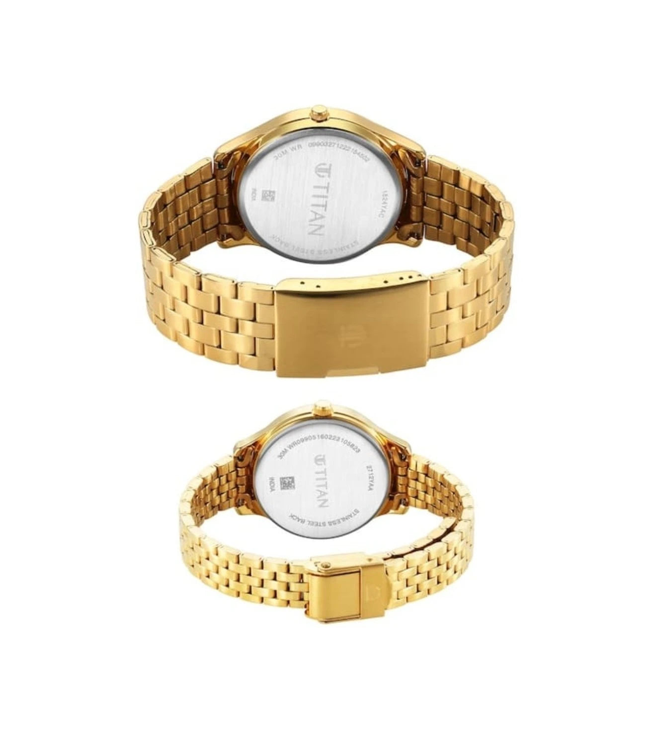 18242712YM01 | TITAN Karishma Bandhan Analog Couple Watch