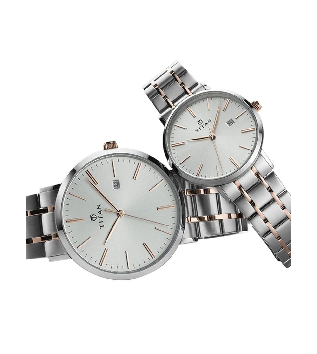 9400294202KM01 | TITAN Modern Pair II Analog Couple Watch