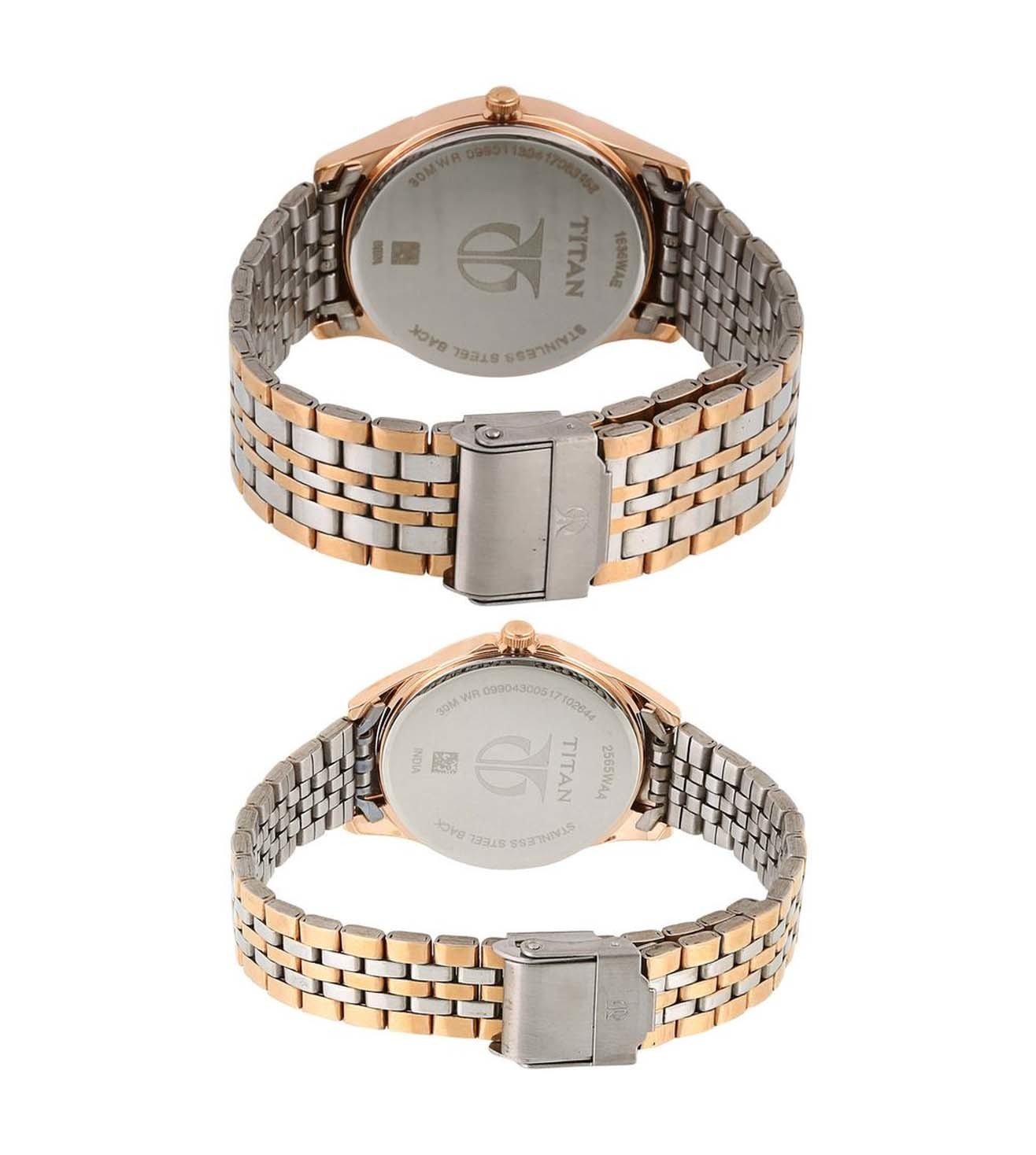 NR16362565KM01P | TITAN Bandhan Couples Watch