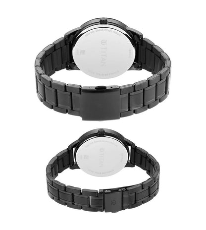 NR18062617NM01P | TITAN Neo Bandhan III Couples Watch