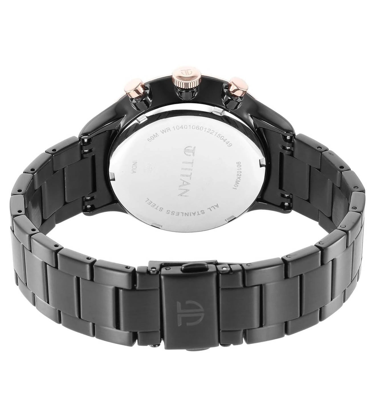 NR90102KM01 | TITAN Urbanic Chronograph Watch for Men
