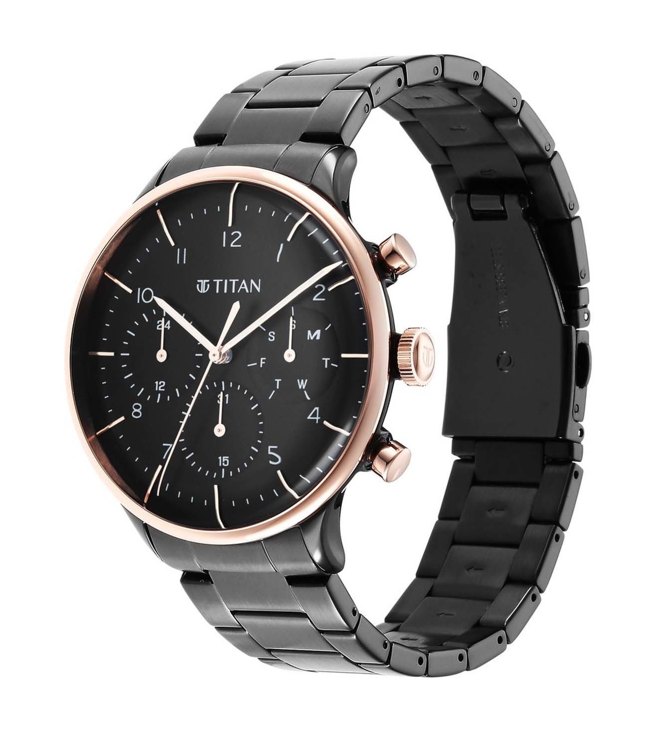 NR90102KM01 | TITAN Urbanic Chronograph Watch for Men