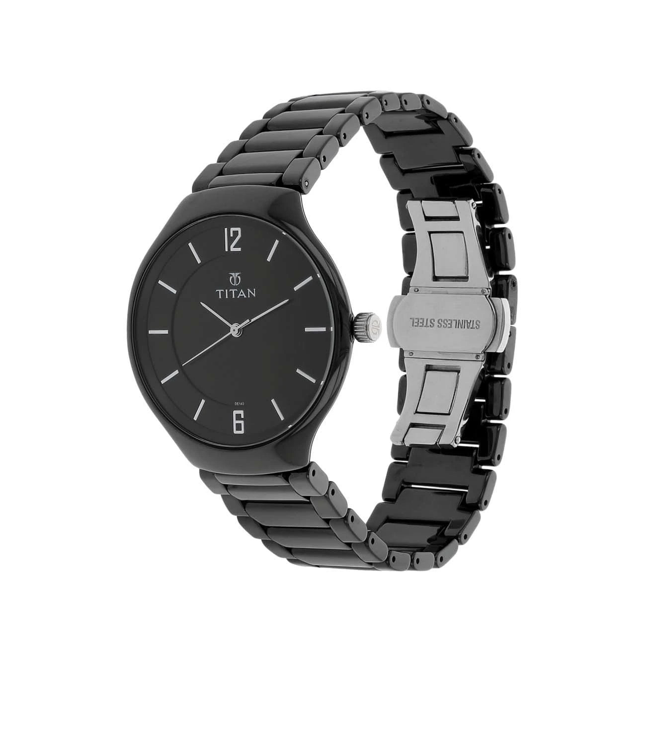 NR90014KC01 | TITAN Ceramics Analog Watch for Men
