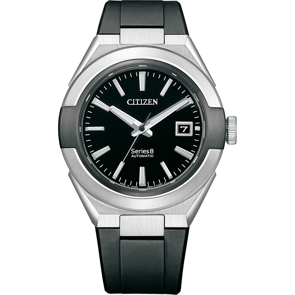 Citizen Mechanical Series 8 Black Dial Automatic Men Watch - NA1004-10E
