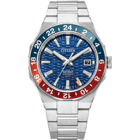 Citizen Series 8 Blue Dial Mechanical Automatic Men Watch - NB6030-59L