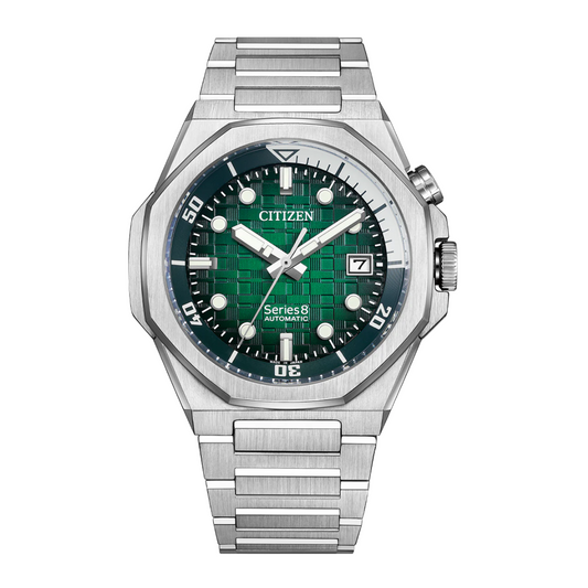 Citizen Mechanical automatic Green Dial Analog Men’s Watch - NB6060-58X