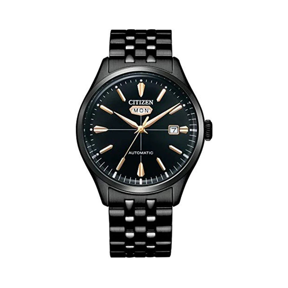 Citizen Automatic Black Dial Men's Watch - NH8395-77E