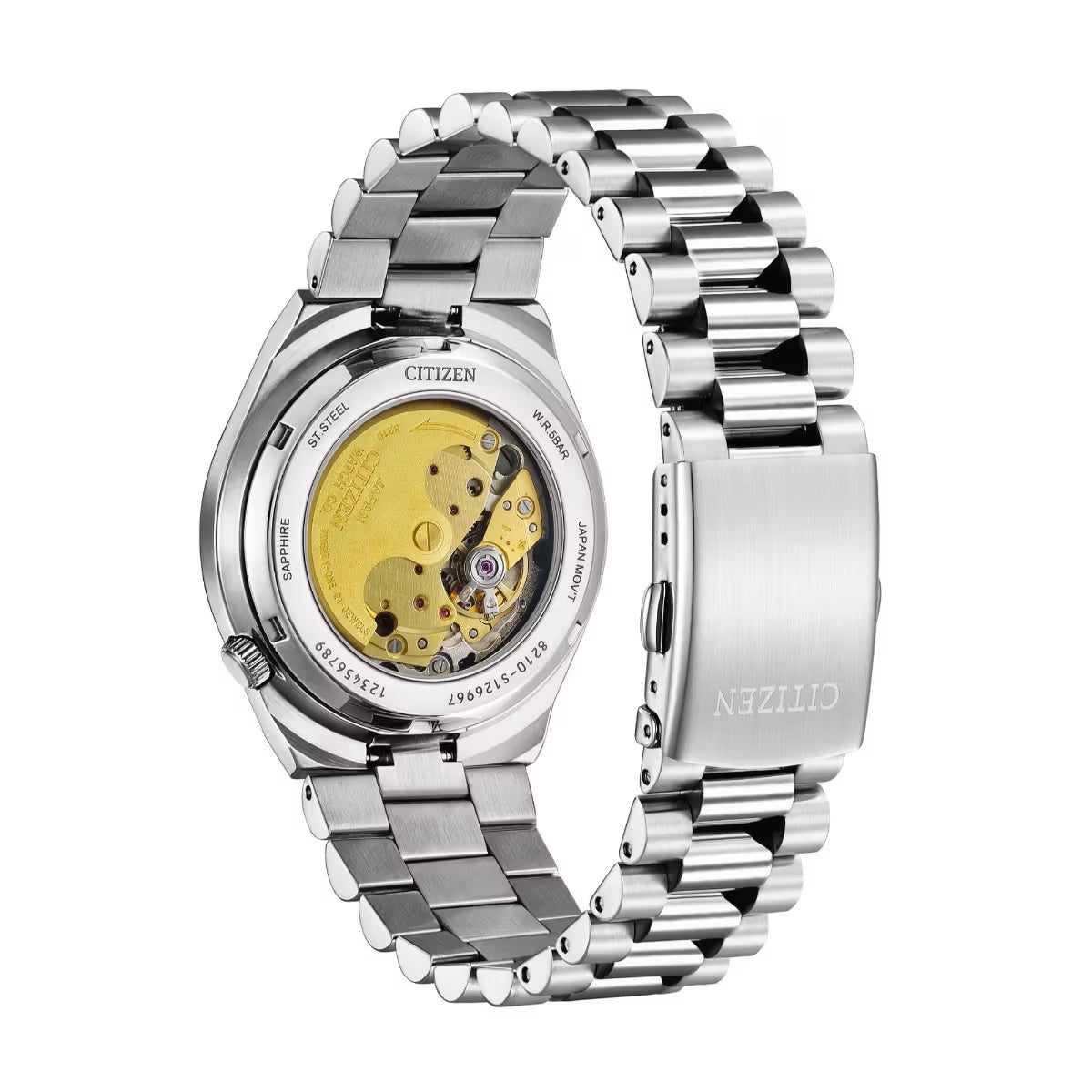 Citizen Tsuyosa Mechanical Red Dial Automatic Men Watch - NJ0150-56W