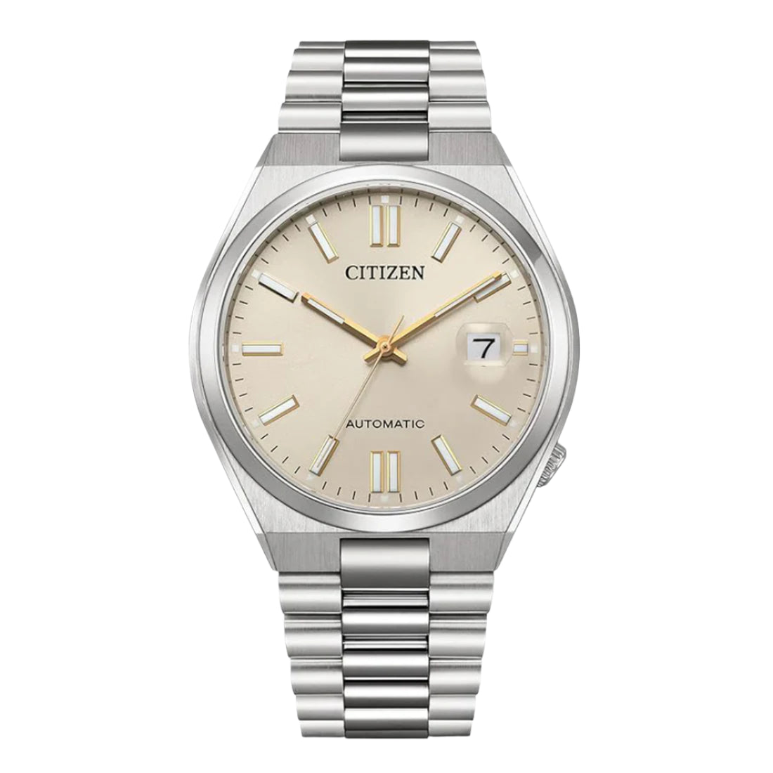 Citizen Tsuyosa Automatic Cream Dial Analog Men's Watch - NJ0151-88W