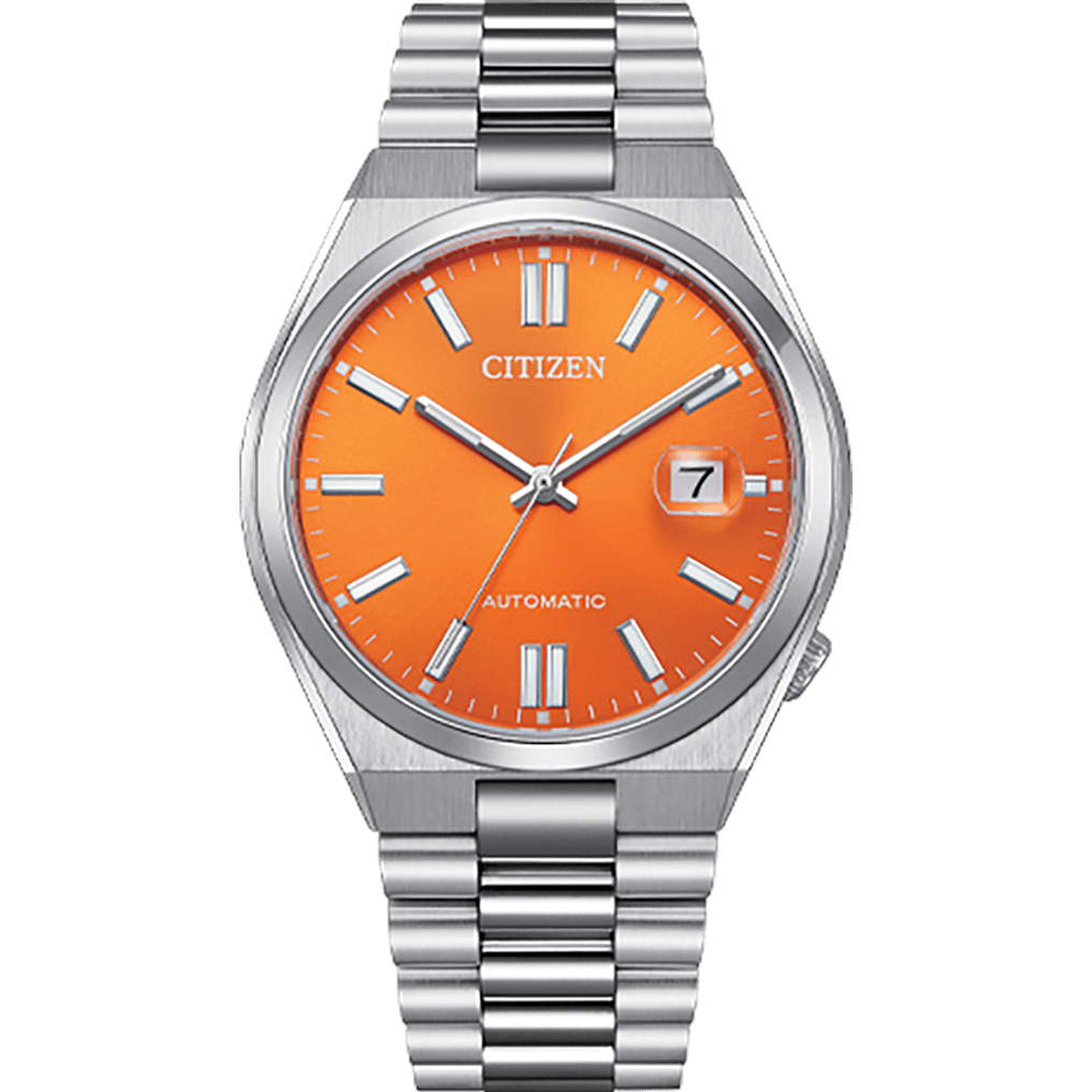 Citizen  Tsuyosa Automatic Orange Dial Analog Men Watch - NJ0151-88Z