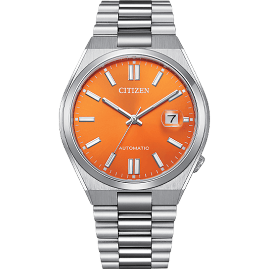 Citizen  Tsuyosa Automatic Orange Dial Analog Men Watch - NJ0151-88Z