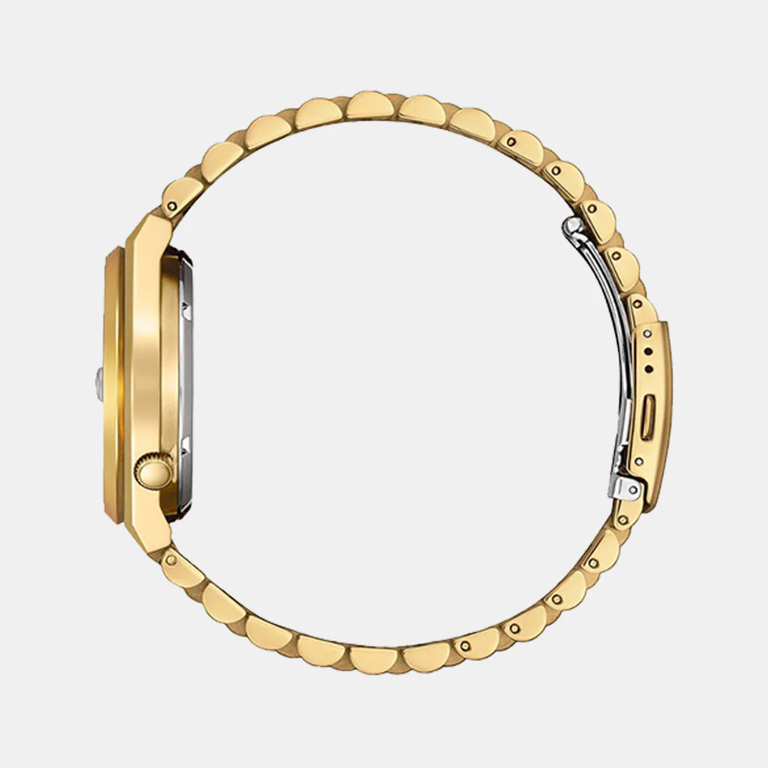 Citizen Red Dial Analog Stainless Steel Men's Watch - NJ0153-82X