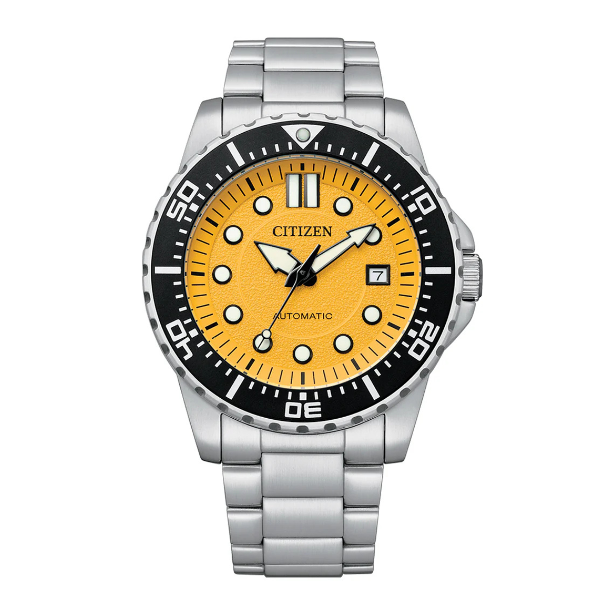 Citizen Urban Mechanical Yellow Dial Automatic Men’s Watch - NJ0170-83Z