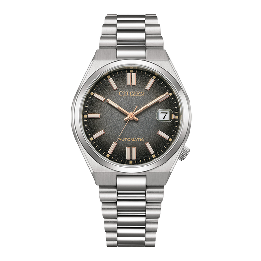 Citizen Tsuyosa Ice Blue Dial Analog Stainless Steel Automatic Men Watch - NJ0200-50E