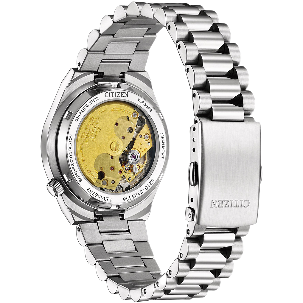 Citizen Pink Dial Automatic Stainless Steel Men’s Watch - NJ0200-50Z
