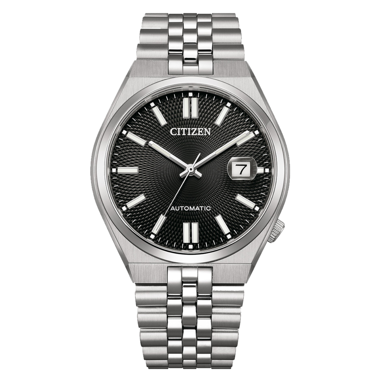 Citizen Tsuyosa Mechanical Black Dial 60 Automatic Men's Watch NK0020-55E