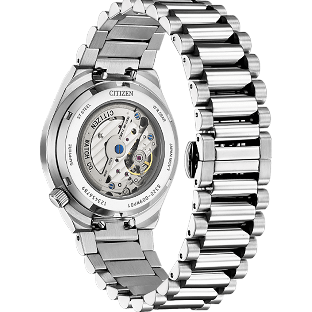 Citizen Automatic Blue Dial Analog Stainless Steel Men’s Watch - NK5010-51L