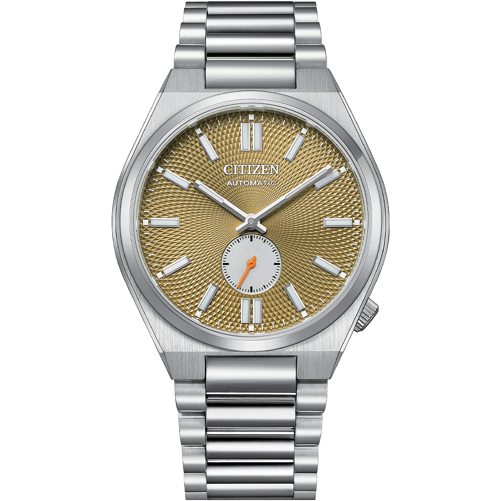 Citizen Olive green Dial Automatic Small Second Men’s Watch - NK5010-51X