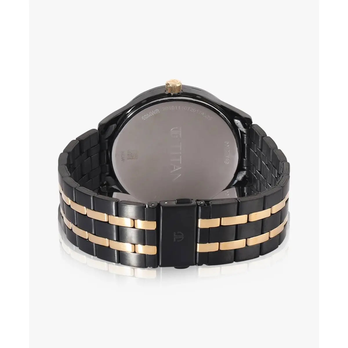Titan Regalia Opulent Black Dial Multifunction Men Watch NR90127KM01