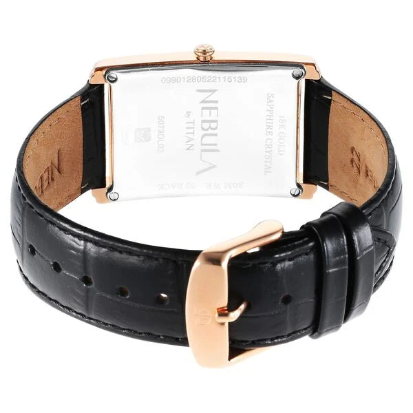 NT5073DL02 Titan Nebula 18 Karat Blue Dial Men's Watch