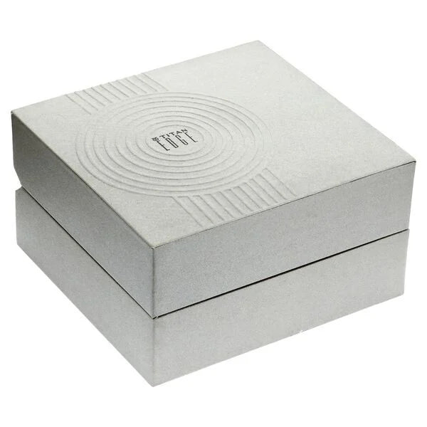 Titan Edge Squircle Quartz in Arctic White Unisex Watch - NT1841QC09