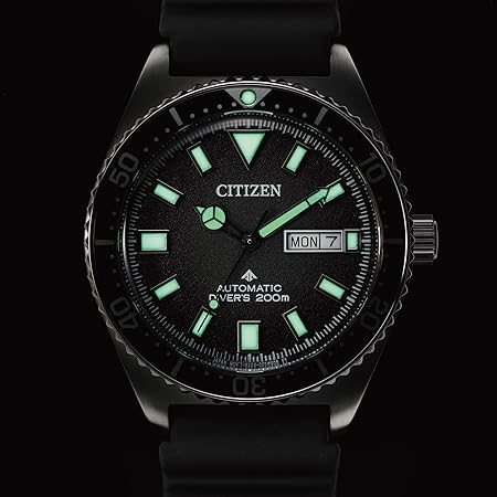 Citizen Promaster Black Dial Automatic Men’s Watch - NY0120-01E
