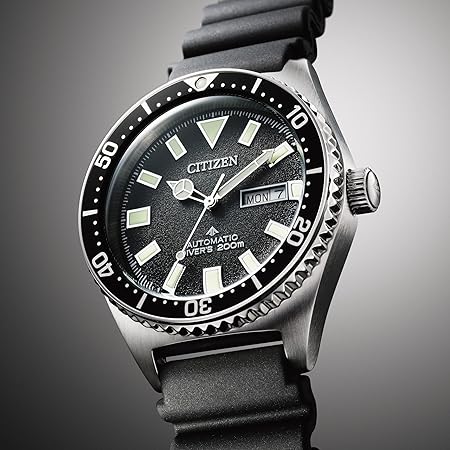 Citizen Promaster Black Dial Automatic Men’s Watch - NY0120-01E