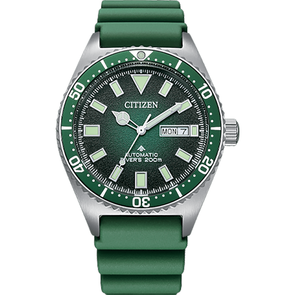 Citizen Promaster Automatic Green Dial Men’s Watch - NY0121-09X
