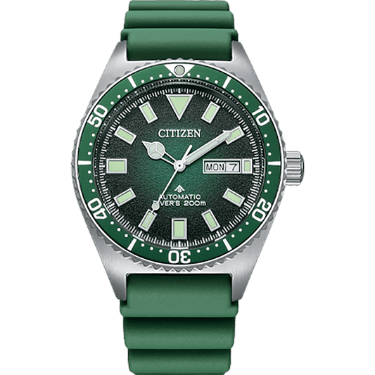 Citizen Promaster Automatic Green Dial Men’s Watch - NY0121-09X