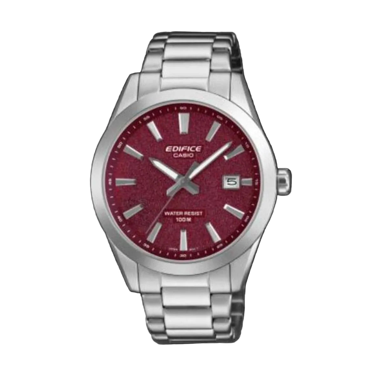 CASIO Edifice EFV-160D-4AVDF Red Dial Analog Men's Watch ED716