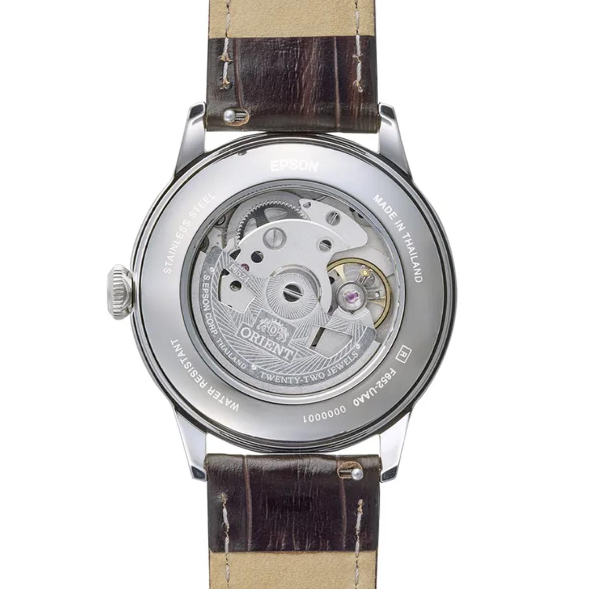 ORIENT Classic Brown Dial Analog Automatic Men's Watch RA-BB0004Y