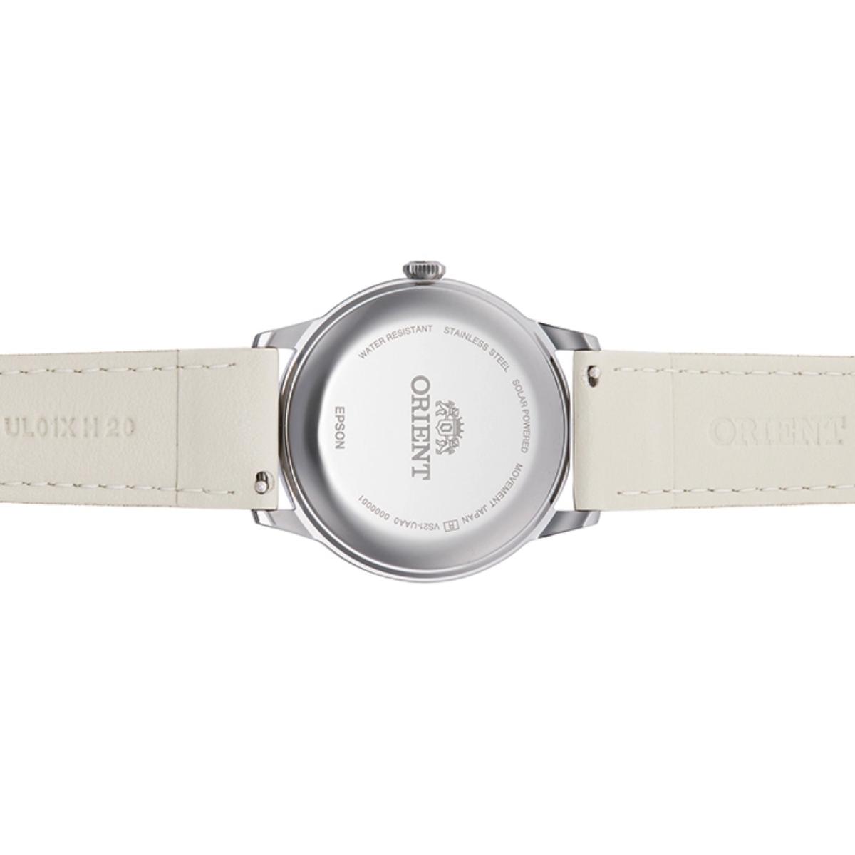 ORIENT Classic Solar powered Pale green Analog Men's Watch RA-WK0002E