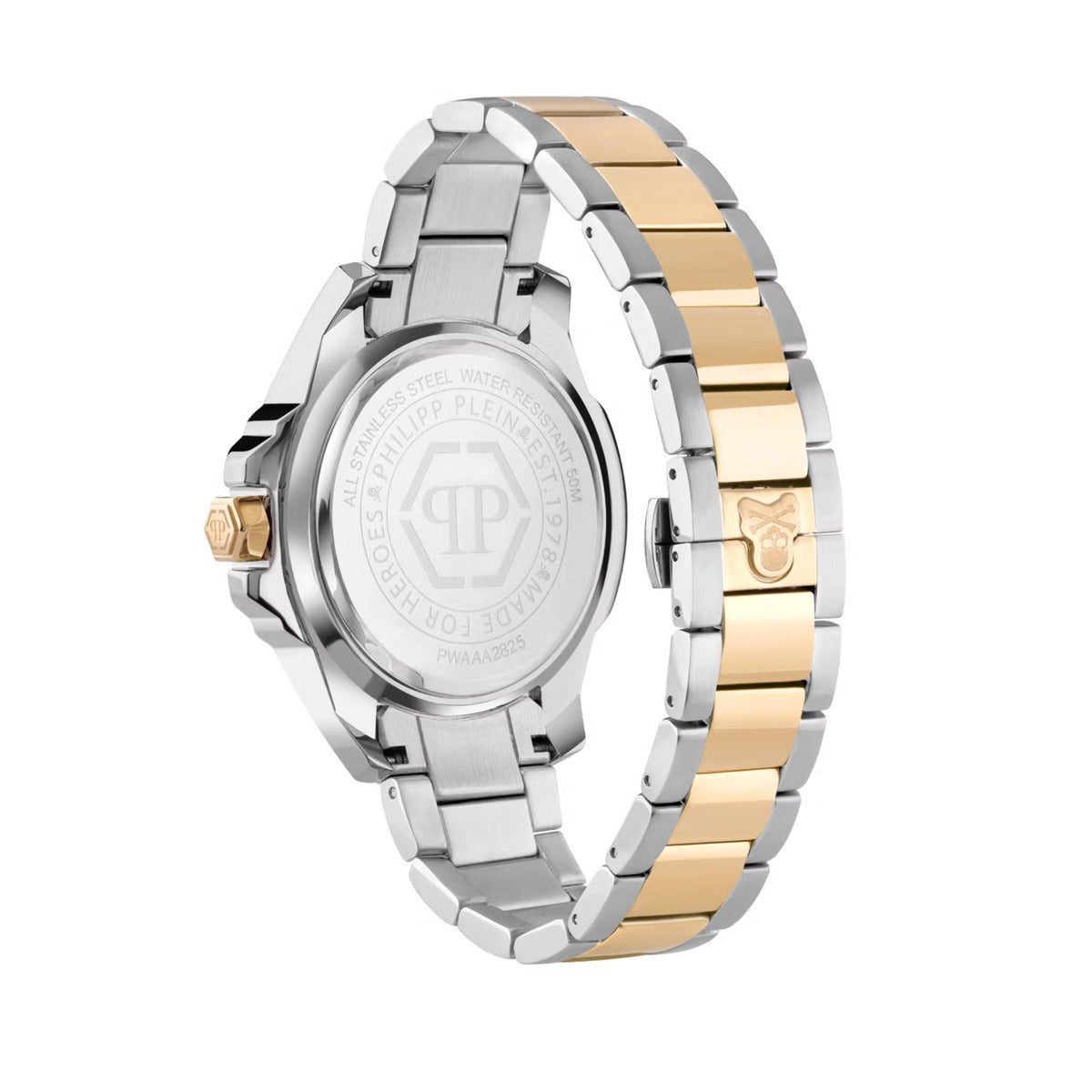 Philipp Plein Quartz Green Dial Analog Stainless Steel Men Watch PWAAA2825