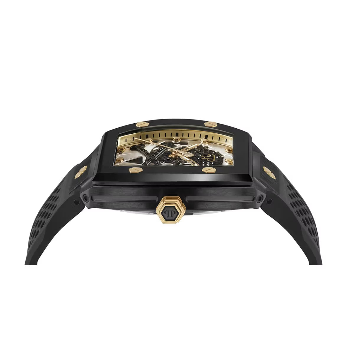 Philipp Plein The Skeleton Grey Dial Analog Automatic Men Watch PWBAA0521