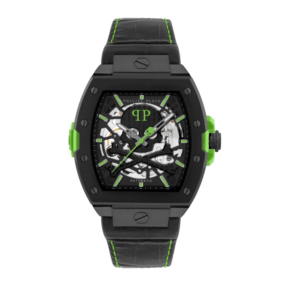 Philipp Plein Black Dial Analog Automatic Men's Watch PWJFA1426