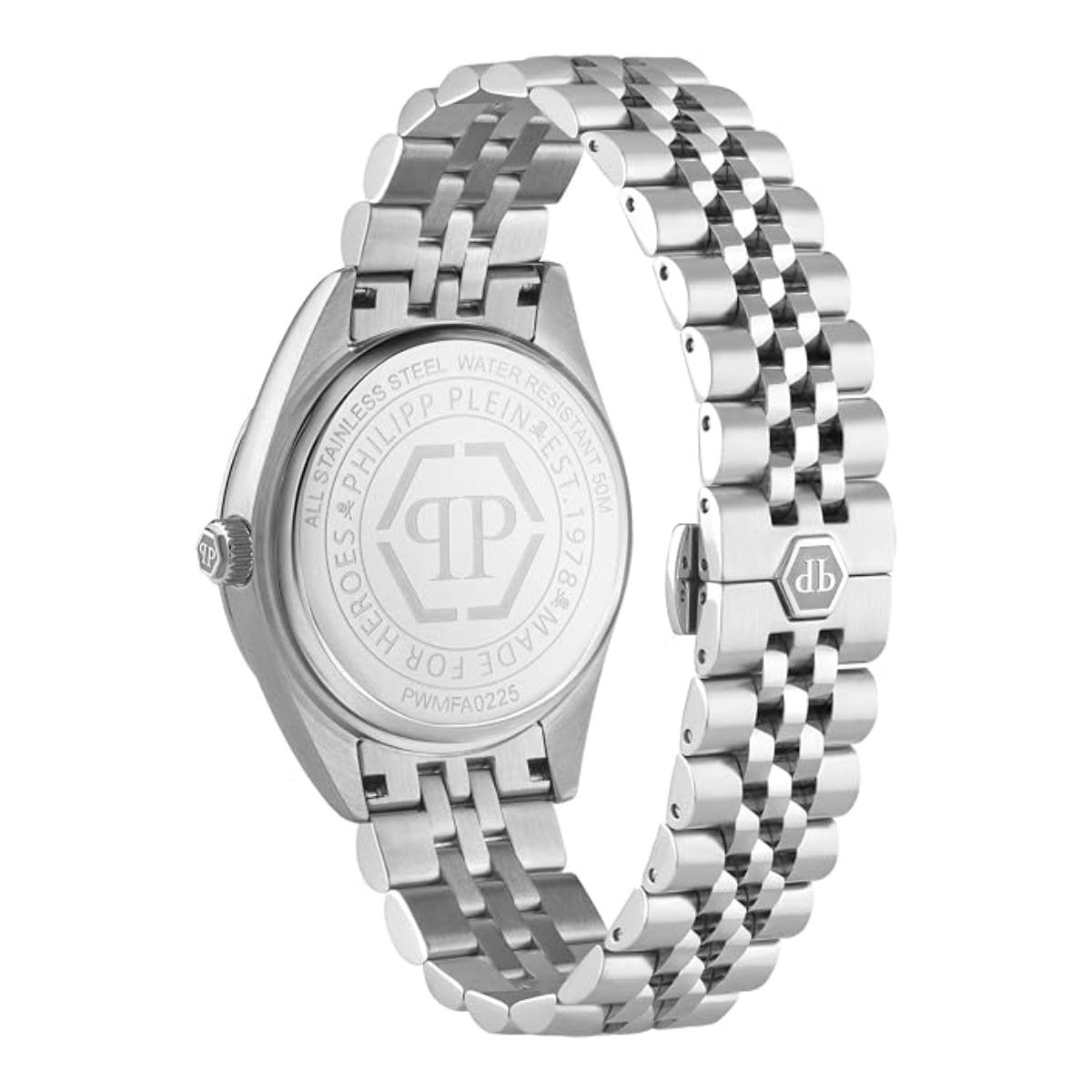 Philipp Plein Quartz Blue Dial Analog Stainless Steel Men's Watch PWMFA0225