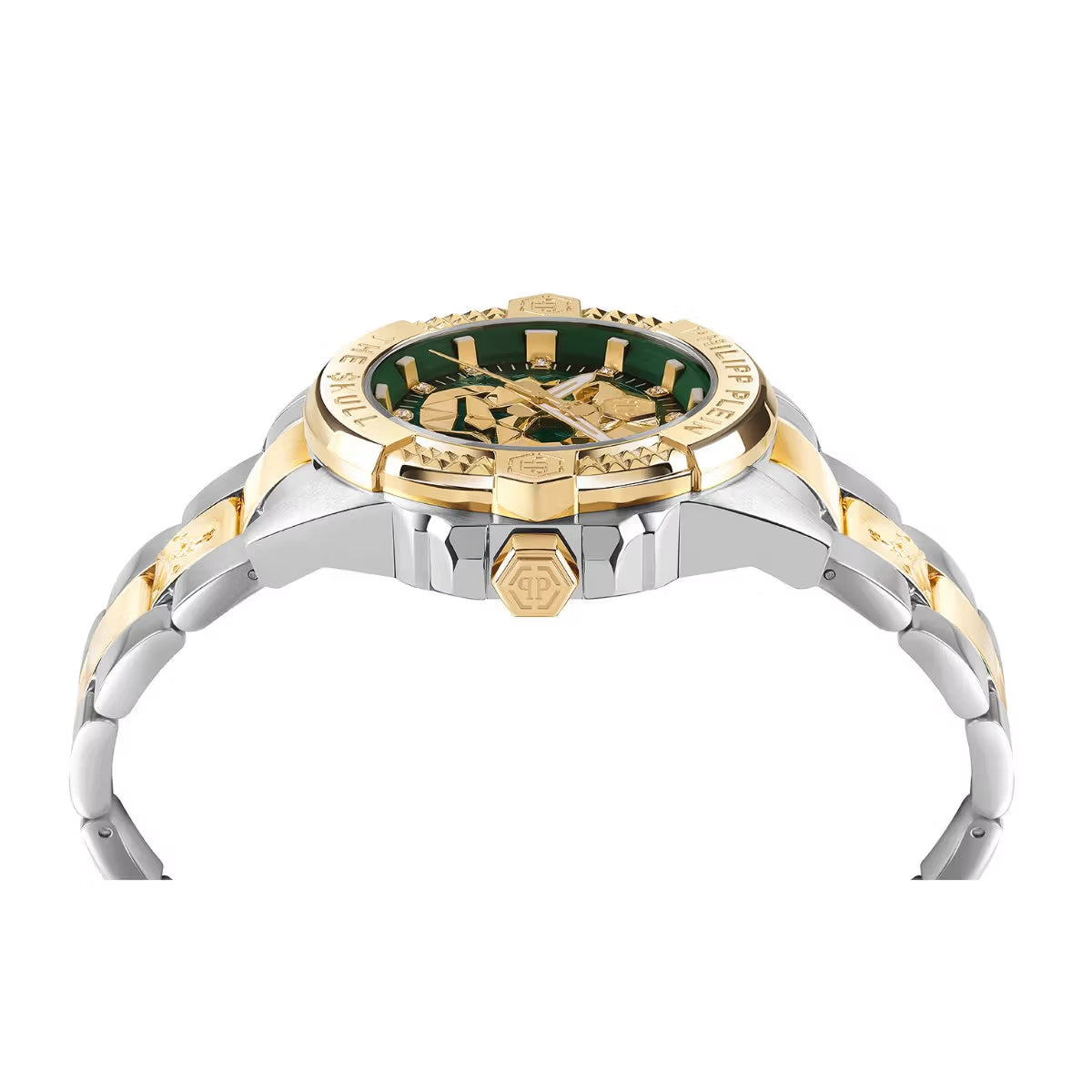 Philipp Plein The Skull Genderless Green Dial Unisex Watch PWNAA0622