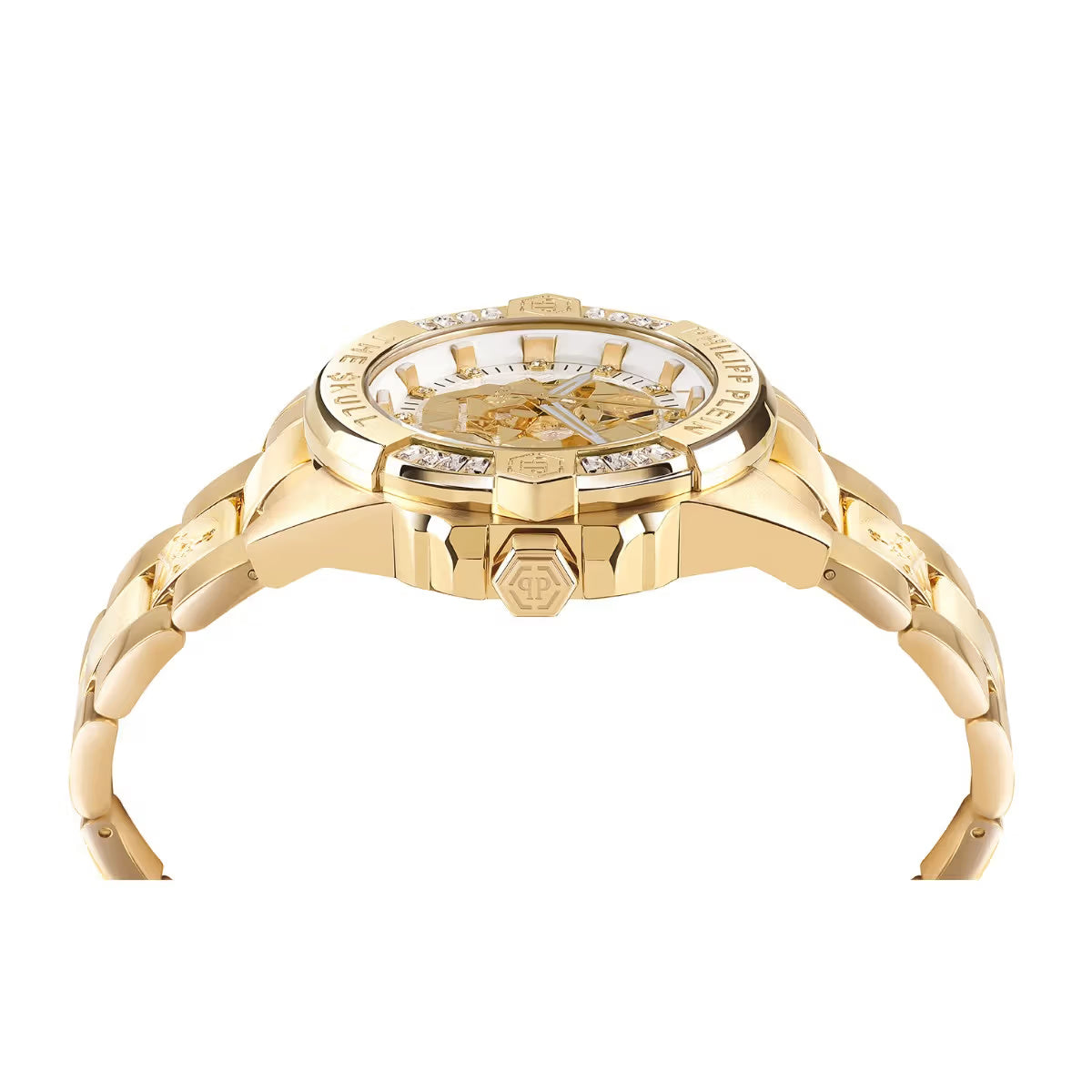 Philipp Plein The Skull Genderless Silver Dial Analog Unisex Watch PWNAA0722