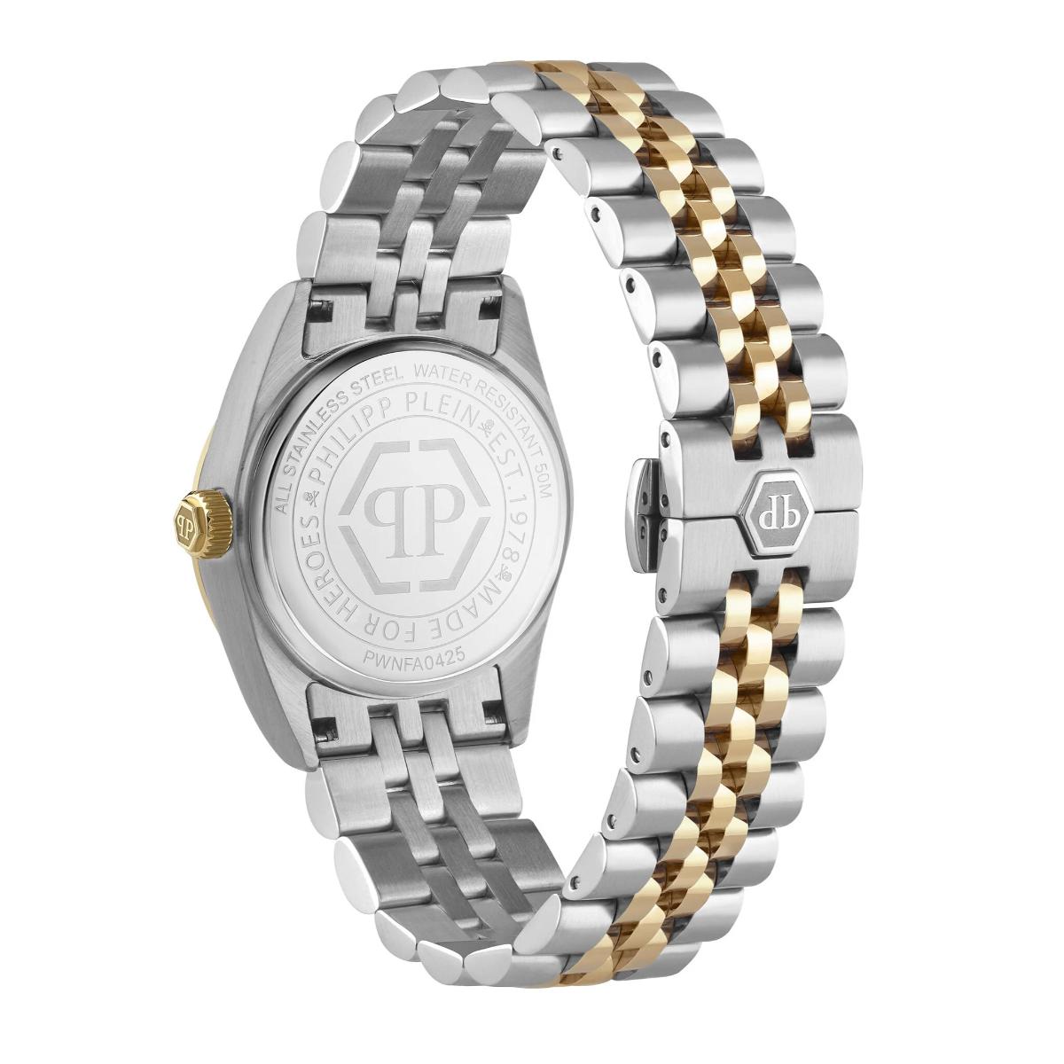 Philipp Plein Quartz Grey Dial Analog Watch For Women PWNFA0425