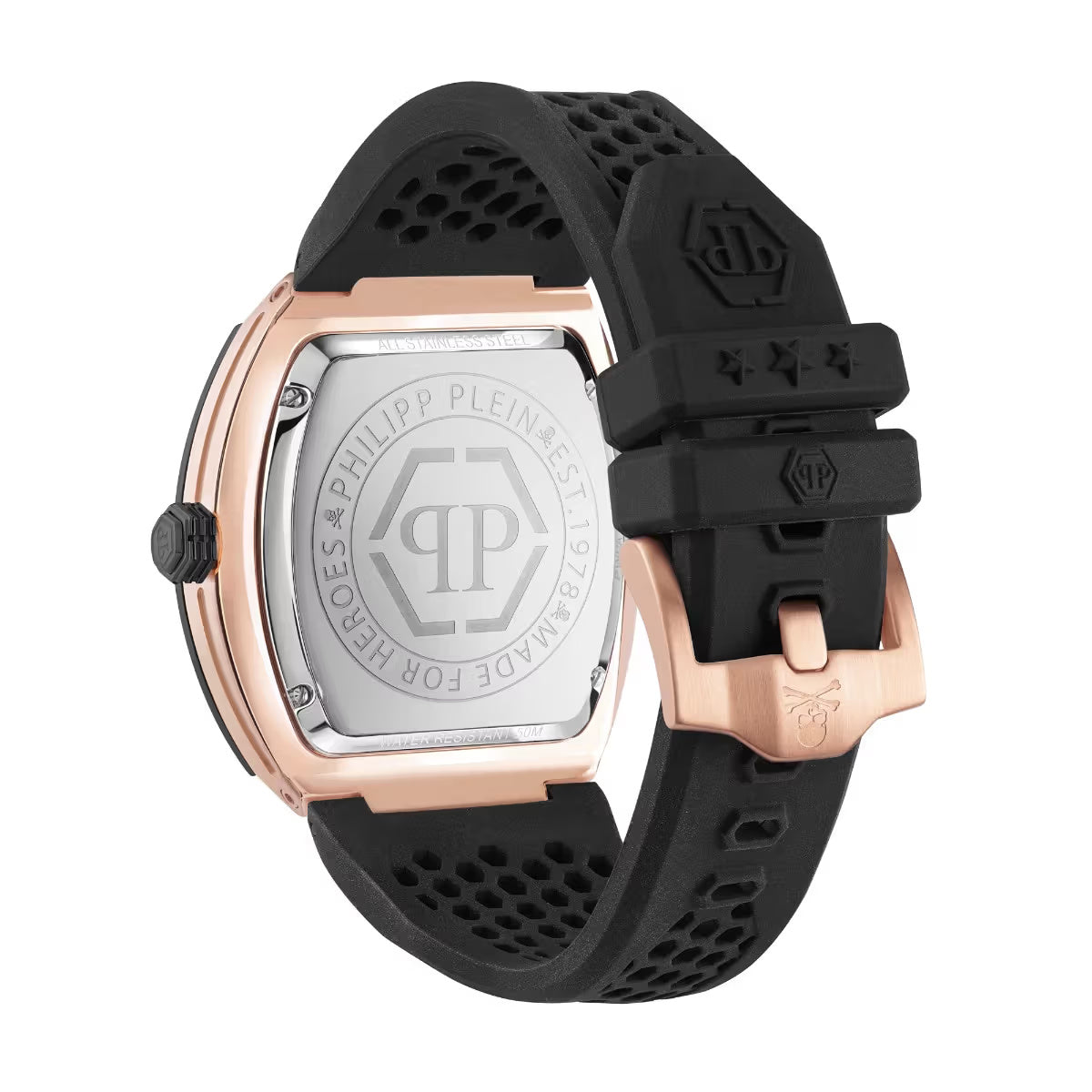 Philipp Plein Pua-The Hexagon Phantom Black Dial Men Watch PWPUA0124