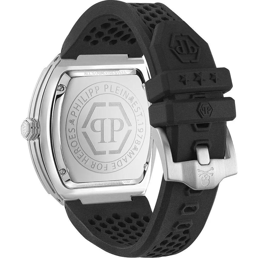 Philipp Plein Black Tonneau Dial Quartz Analog Men Watch PWPUA0524