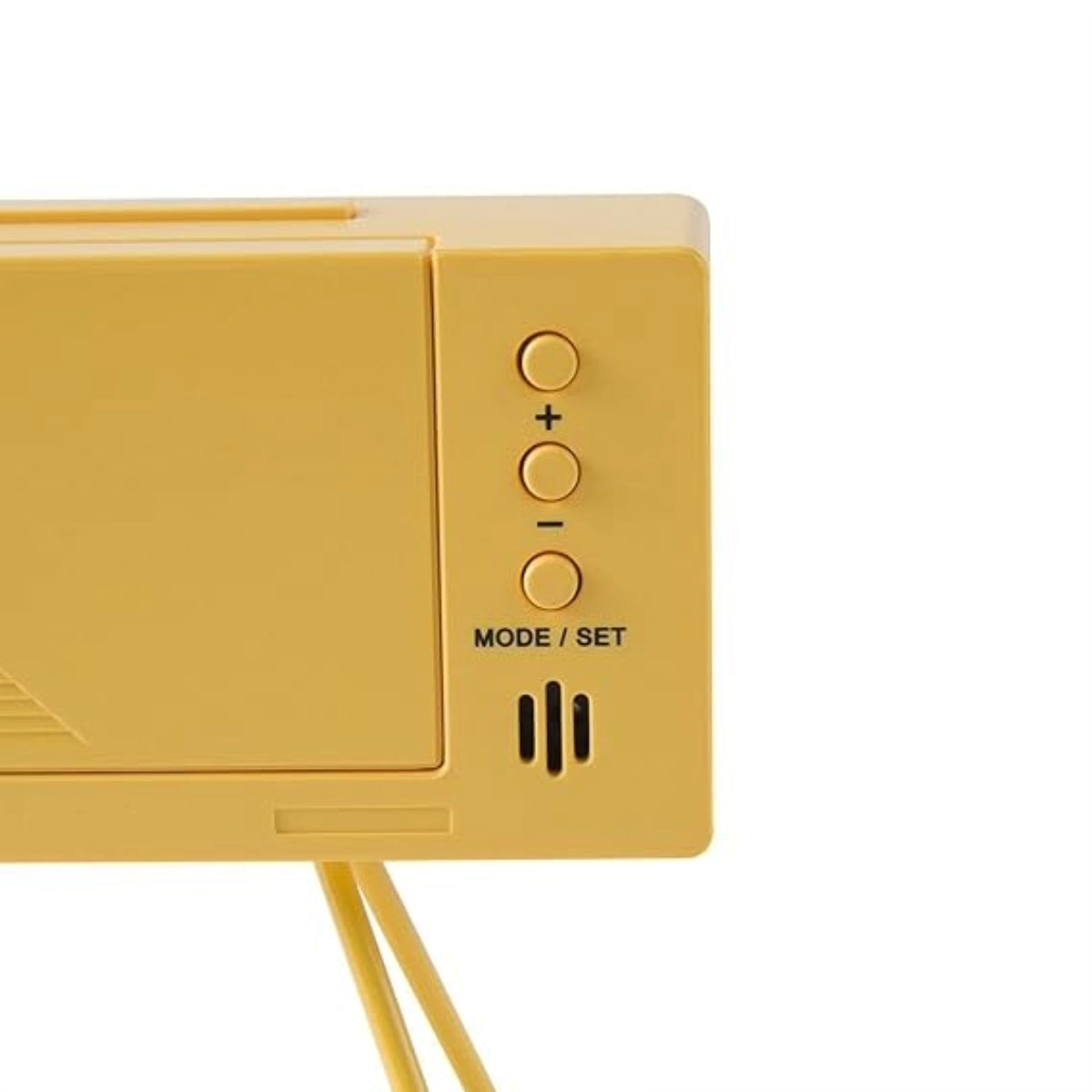 Seiko Table Clock Classic Yellow Plastic - QHL062YN