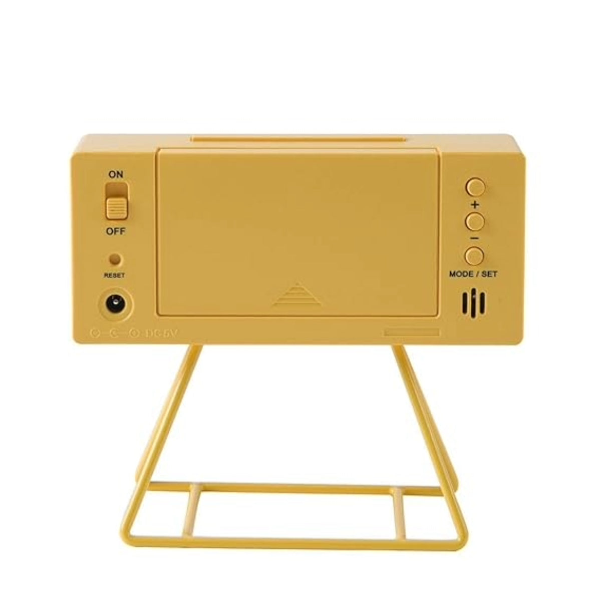 Seiko Table Clock Classic Yellow Plastic - QHL062YN