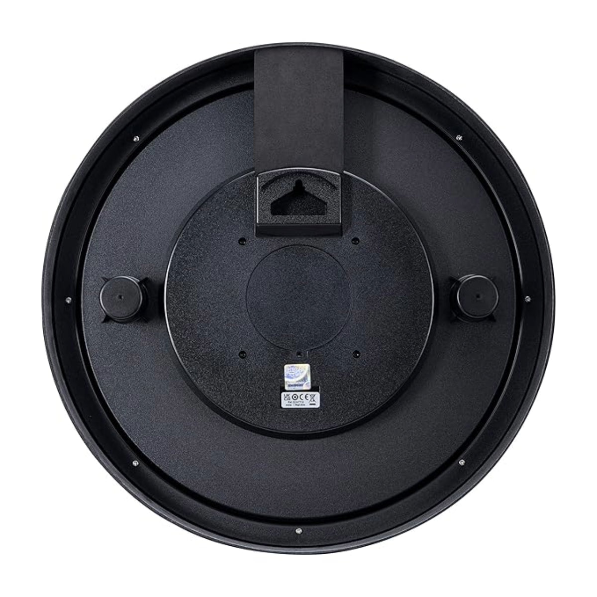 Seiko Wall Clock Classic Elegant Round Black Plastic Home Decor Roman Figure QXA771KN
