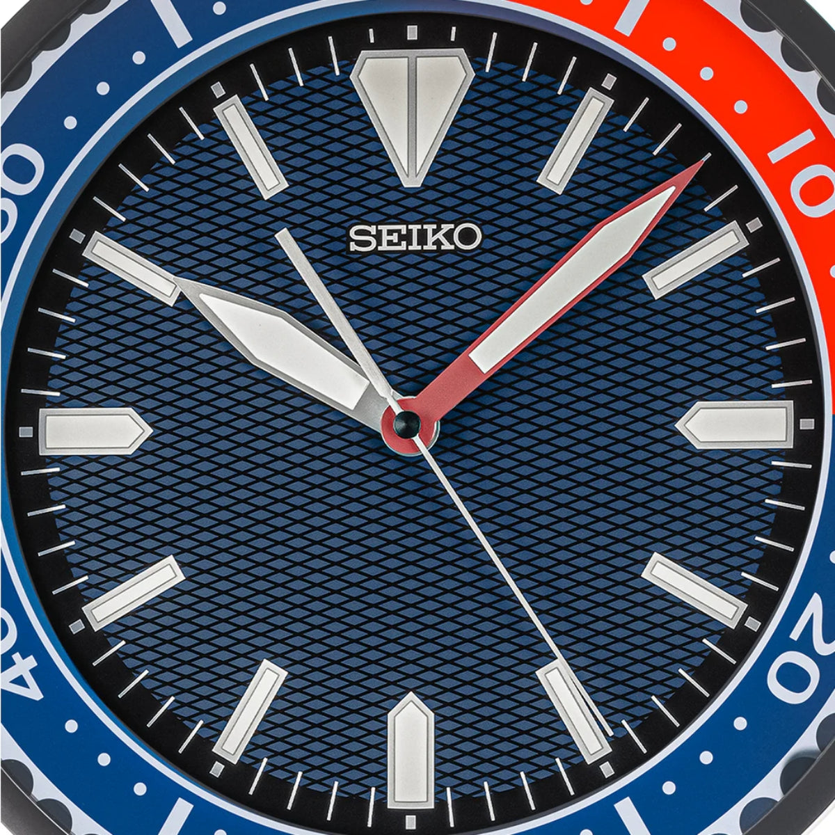 Seiko Wall Clock Contemporary With Lumibrite Markers QXA791JN