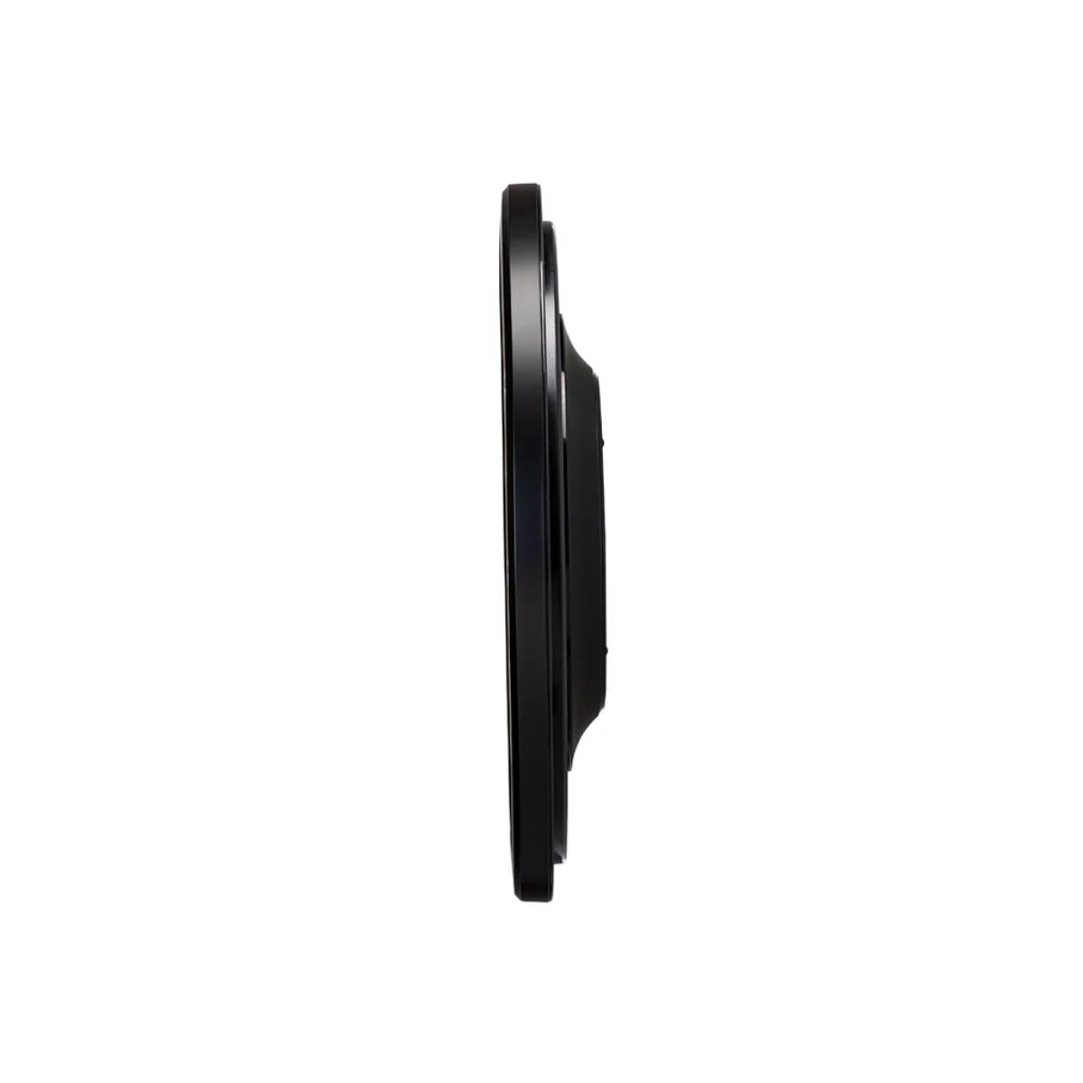 Seiko Wall Clock Black Frame with Textured Dial QXA802K