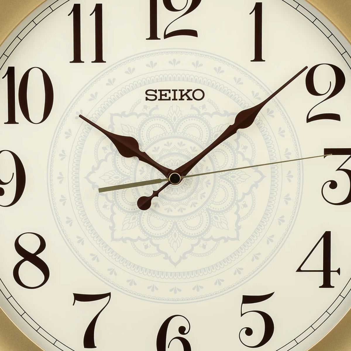Seiko Wall Clock Distinguished Floral Design QXA835FT