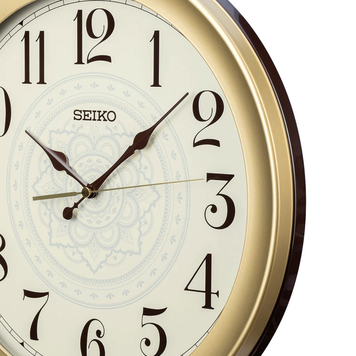 Seiko Wall Clock Distinguished Floral Design QXA835FT